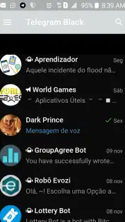 Telegram Black captura 7