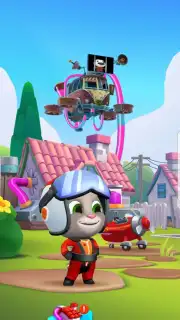Talking Tom Sky Run captura 3