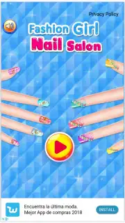 Fashion Girl Nail Salon captura 1