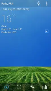 Digital Clock & World Weather captura 2