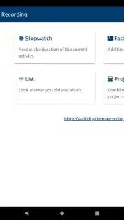 aTimeRecording - Online Time Tracking captura 4