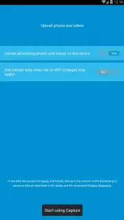 Capture App Photo Storage captura 4