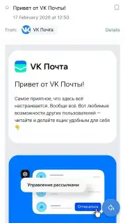VK Mail captura 6