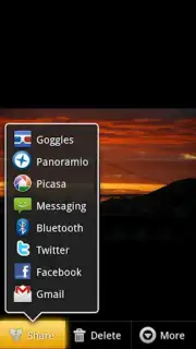 Panoramio Uploader captura 1