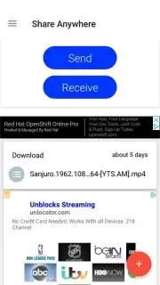 Share - File Transfer & Connect captura 1