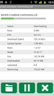 µTorrent Remote captura 3