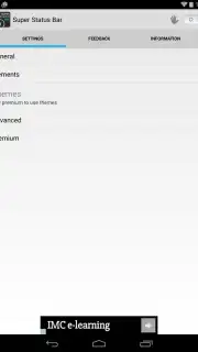 Super Status Bar captura 2