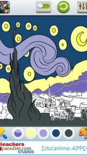 Vincent van Gogh Coloring Book captura 12