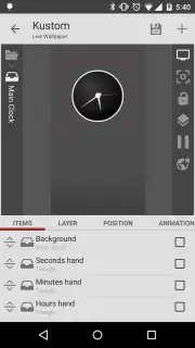 Kustom LWP captura 9