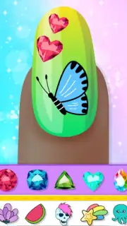 Nail Salon Game Girls Nail art captura 5