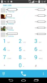 KitKat Dialer captura 3