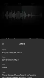 ColorOS Recorder captura 11