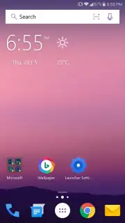 Microsoft Launcher captura 15
