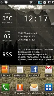 Glass Widgets captura 1