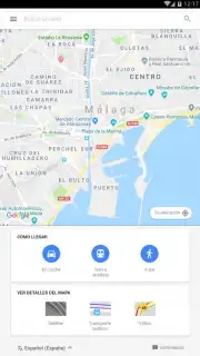 Google Maps Go captura 1