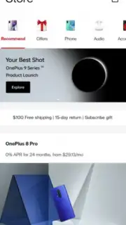 OnePlus Store captura 4