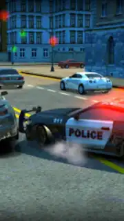 Police Car Drift شرطة الهجوله captura 9
