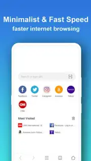Pure Web Browser-Ad Blocker captura 5