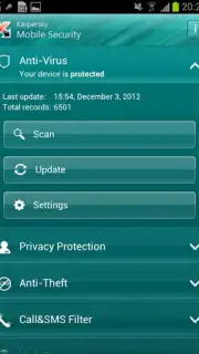 Kaspersky Antivirus & VPN captura 3