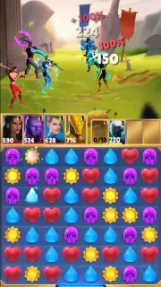Puzzle Clash Heroes: Neolympia captura 9