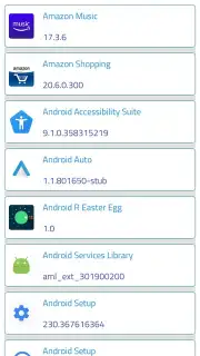 APK Extractor captura 1
