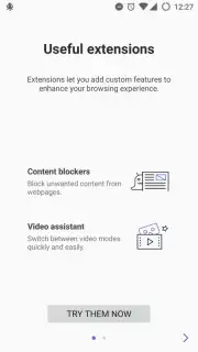 Samsung Internet Beta captura 8