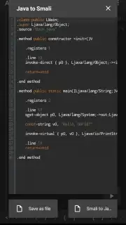 AndroidIDE Coder captura 6