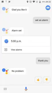 Google Assistant Go captura 5