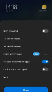 Xiaomi System Launcher captura 2