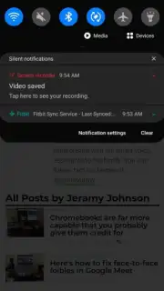 Samsung Record screen captura 5