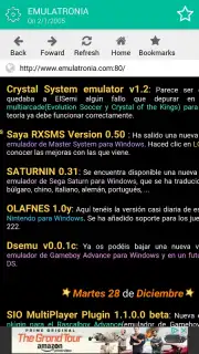 RetroBrowser captura 3