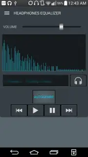 Headphones Equalizer captura 10