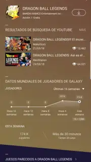 Samsung Game Launcher captura 1