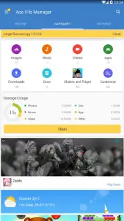 Ace File Manager captura 2
