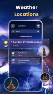 Live Weather Widget & Radar captura 14