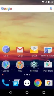 M Launcher captura 2