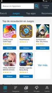 Amazon AppStore captura 10