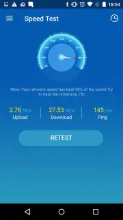Speed Test captura 1