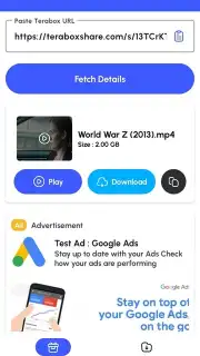 Terabox Downloader captura 6