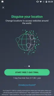 AVG Secure VPN captura 2