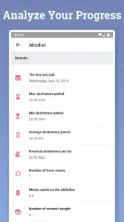 Quitzilla: Bad Habit Tracker captura 3