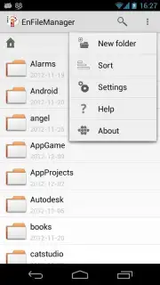 EnFile Manager captura 8