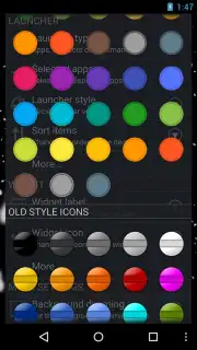 CircleLauncher light captura 1