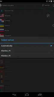 Hideman VPN captura 1