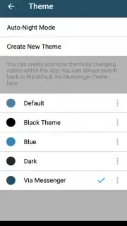 Via Messenger - Unofficial Telegram App captura 7
