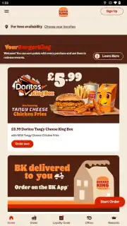 Burger King App: Food & Drink captura 1
