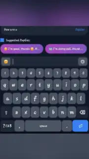 Auto Reply Keyboard captura 2