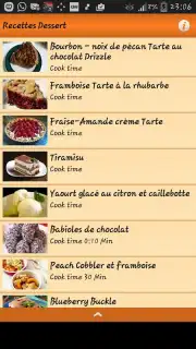 Recettes Dessert captura 2