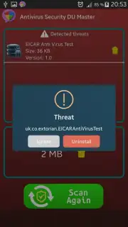 Antivirus Security DU Master captura 6