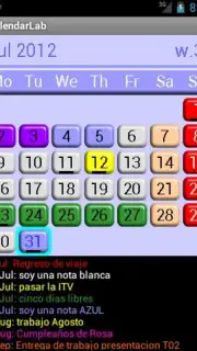 CalendarLab captura 4